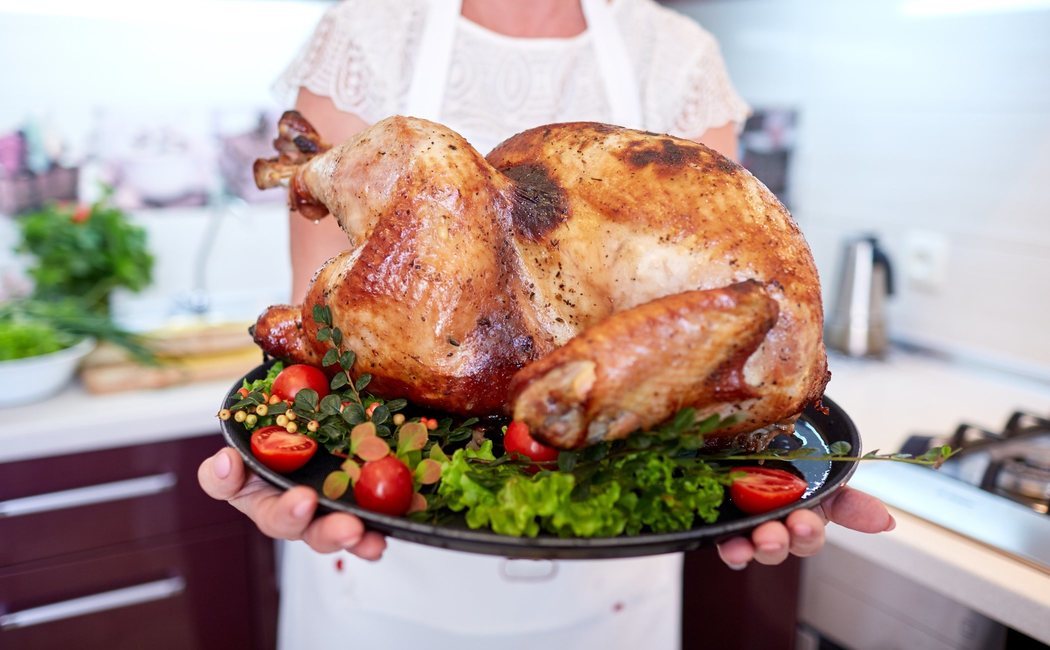 Calorías del pollo asado