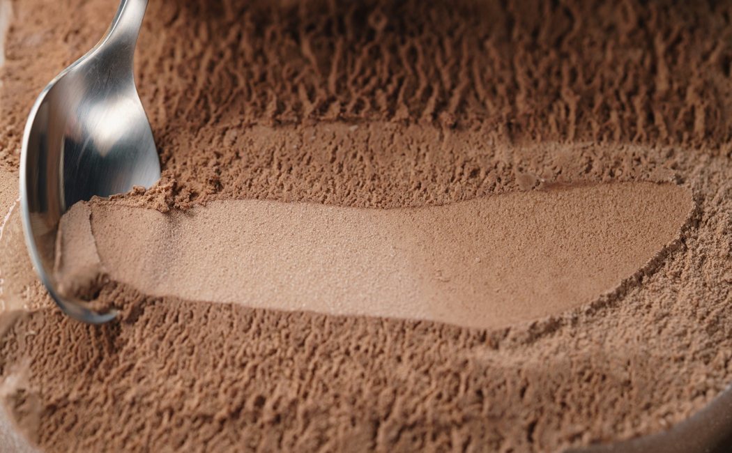 Receta de helado de chocolate healthy