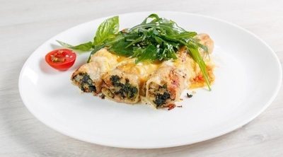 Canelones fit de verduras