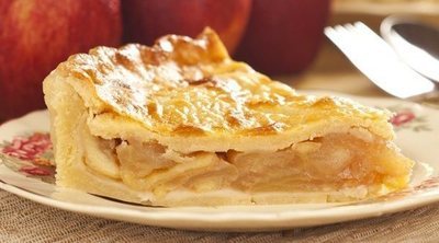 Calorías de la tarta de manzana