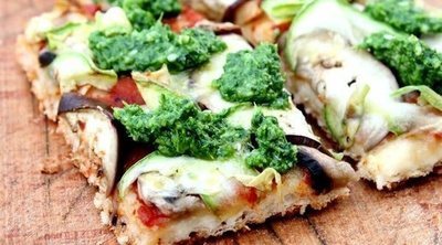 Pizza casera saludable